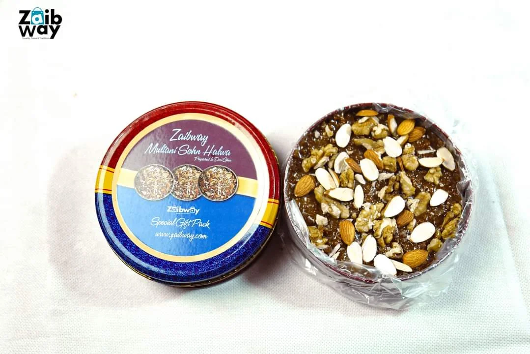 Simple Badam Sohan Halwa | Classic Almond Delight in Desi Ghee | Zaib Way - Image 1