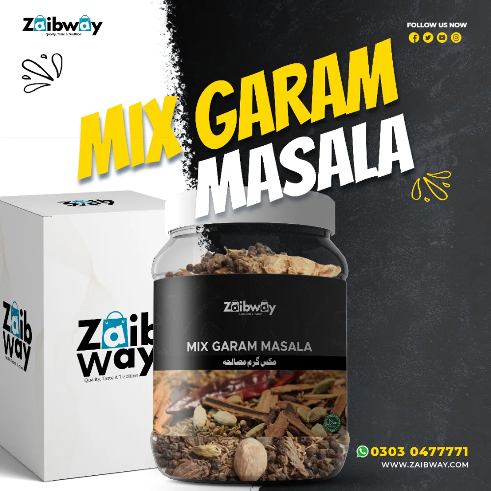 Gram Masala Powder | Aromatic Blend for Rich Flavors | Zaib Way - Image 1