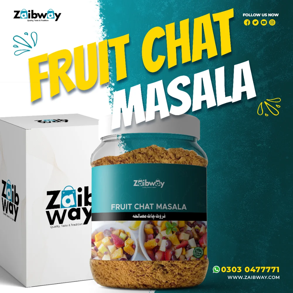 Chaat Masala | Tangy & Spicy Blend for Street Food Flavor | Zaib Way - Image 1